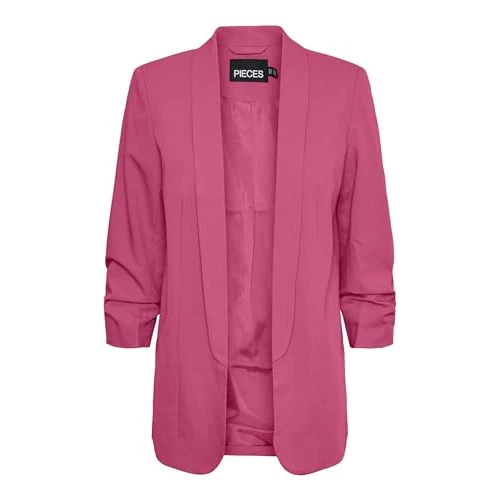 PIECES Blazer damski PCBOSELLA, różowy (Hot Pink), M