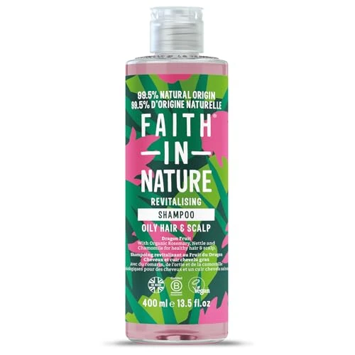 Offerta a tempo: Faith In Nature Shampoo Naturale al Dragon Fruit, Rivitalizzante per Capelli e Cuoio Capelluto Grassi, Vegano e Cruelty Free, Senza SLS, Siliconi o Parabeni, 400 ml - 0.00% da 6.50 € a 6.50 €