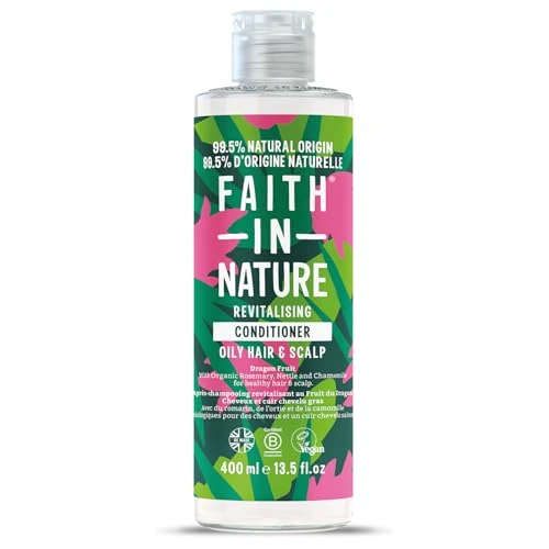 Oferta limitada: Faith In Nature Acondicionador natural de fruta de dragón, revitalizante, vegano y libre de experimentos con animales, sin SLS ni parabenos, para todo tipo de cabello, 400 ml de 13.00 € a 6.50 € (ahorro 50.0%)