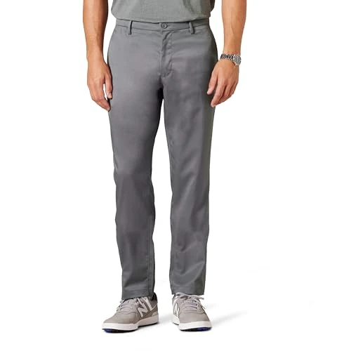 Limited-time offer: Amazon Essentials Men's Athletic-fit Stretch Golf Trousers (Available in Big and Tall), Charcoal, 35W / 32L from 26.80 £ to 26.80 £ (save 0.00%)