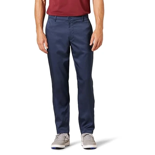 Amazon Essentials Men's Athletic-fit Stretch Golf Trousers (Available in Big and Tall), Navy, 30W / 32L