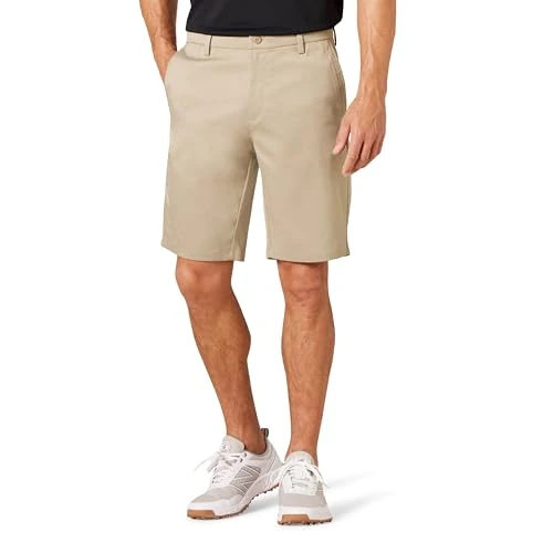 Offerta a tempo: Amazon Essentials Pantaloncini Cargo da Golf vestibilità Classica, 25cm (Disponibili in Taglie Forti) Uomo, Marrone Kaki, 30 - 34% da 11.06 € a 7.25 €