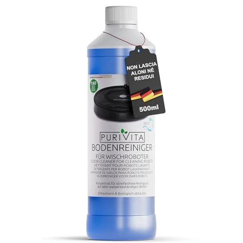 Limitiertes Angebot: PURIVITA® Wischroboter Bodenreiniger Reinigungsmittel [500ML] - Putzmittel für Saugroboter & Wischroboter - Reiniger Saugwischer - Waschsauger - Staubsauger Roboter Reiniger Konzentrat von 7.99 EUR auf 7.99 EUR (Spare 0%)