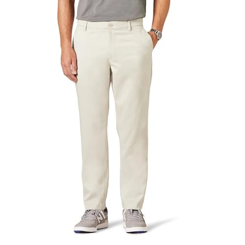 Offerta a tempo: Amazon Essentials Pantaloni da Golf Elasticizzati dalla vestibilità Sportiva (Disponibili in Taglie Extra Forti) Uomo, Grigio Pietra, 36W / 34L - 0.00% da 24.29 € a 24.29 €
