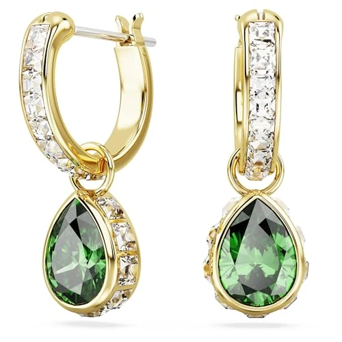 Oferta limitada: Swarovski Pendientes Stilla, Talla pera, Verdes, Baño tono oro de 119.00 EUR a 76.00 EUR (ahorro 36%)