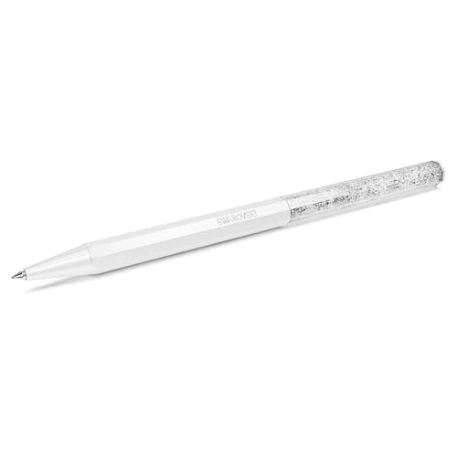Offerta a tempo: Swarovski Penna a Sfera Crystalline, Bianco, Laccato Bianco - 36% da 45.00 € a 29.00 €