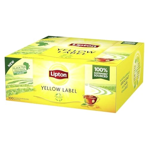 Yellow Label Tè nero classico 100% naturale 100 filtri