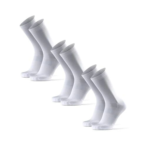 Offerta a tempo: DANISH ENDURANCE Calzini Uomo Ciclismo, Traspiranti e Imbottiti, Calze per Bici, MTB e Spinning, 3 o 5 Paia, Bianco/Nero, 43-47 - 36% da 27.95 € a 17.95 €