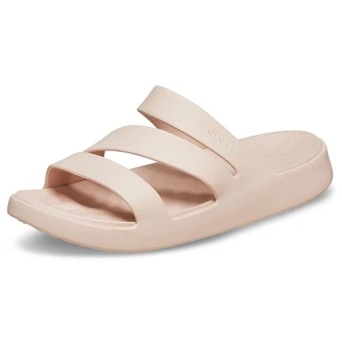 Offerta a tempo: Crocs Getaway Strappy, Sandali Donna, Quartz, 39/40 EU - 15% da 39.99 € a 33.99 €