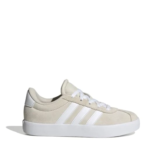 Oferta limitada: adidas Unisex niños VL COURT 3.0 SHOES, Aluminium / Cloud White / Aluminium, 35 1/2 EU de 50.00 EUR a 28.00 EUR (ahorro 44%)