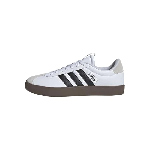 Offerta a tempo: adidas Uomo VL COURT 3.0 SHOES, Cloud white/core black/grey one, 46 2/3 EU - 17% da 70.00 € a 57.99 €