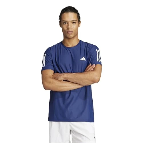 Oferta limitada: adidas Hombre Own the Run Tee, Dark Blue, S de 35.00 EUR a 33.27 EUR (ahorro 5%)