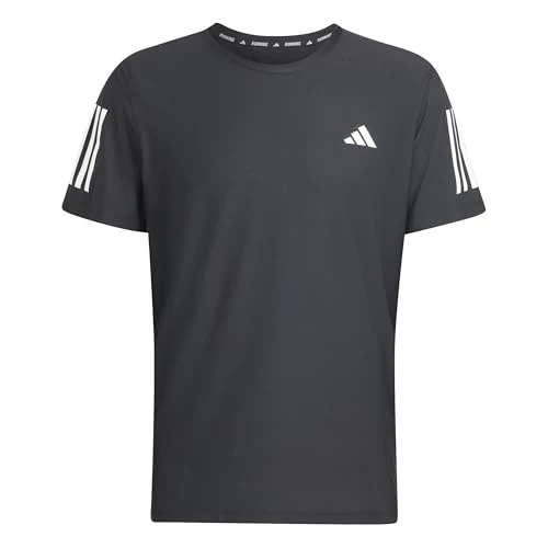 adidas Herren Own the Run Tee, Black, L