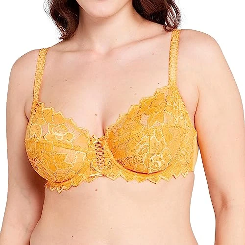 Oferta ograniczona: Biustonosz Sans Complexe Arum z pełnym pokryciem dla kobiet, Morela złota, 80D z 97.54 PLN na 97.54 PLN (zniżka 0%)