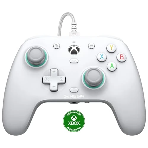 Offerta a tempo: GameSir G7 SE Controller cablato per Xbox Series X|S, Controller Xbox con joystick con rilevamento dell'effetto Hall, Funziona con Xbox One e Windows 10/11, Licenza ufficiale per Xbox - 25% da 64.99 € a 48.86 €