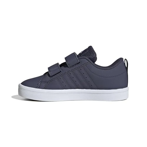 Adidas Unisex niños VS Pace 2.0 Hook and Loop Shoes Kids, Navy/Cloud White/Core Black, 34 EU