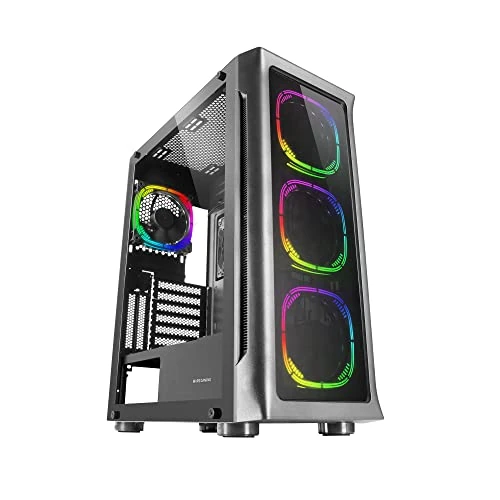 Oferta limitada: Mars Gaming MC-NEO Negro, Torre Gaming XXL E-ATX, Ventana Lateral y Frontal Cristal Templado, 4x Ventiladores ARGB 120mm + Ventilador 120mm, Sistema CPU Freezer de 83.95 EUR a 83.95 EUR (ahorro 0%)