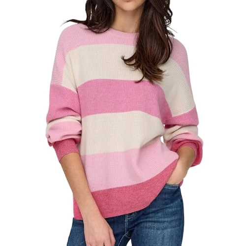 Oferta limitada: ONLY Jersey de Punto para Mujer ONLATIA, Rosa Lady, S de 32.99 EUR a 23.12 EUR (ahorro 30%)