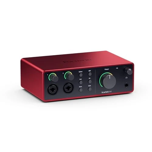 Zeitlich begrenztes Angebot: Focusrite Scarlett 4i4 4th Gen USB-C-Audio-Interface von 329.99 € auf 212.80 € (36% Rabatt)