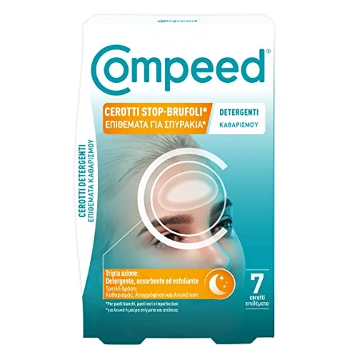 Compeed Stop Puistjes - Reinigt, absorbeert en peelt - Hydrocolloïdaal pleister voor puistjes - Ook ideaal voor nachtelijk gebruik - 7 pleisters