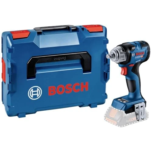 Bosch Professional 18V System boulonneuse sans-fil GDS 18V-330 HC (couple de serrage 330 Nm, couple de décollement 560 Nm, 3 réglages vitesse/couple, avec 1 module Bluetooth Low Energy, dans L-BOXX)