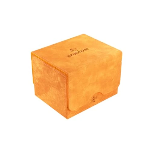 Offerta a tempo: Gamegenic Sidekick 100+ XL Convertible Deck Box | Sideloading Card Storage Box con coperchio rimovibile | Contiene 100 carte a doppia manica in custodie interne extra spesse | Colore arancione | - 0.00% da 29.69 € a 29.69 €