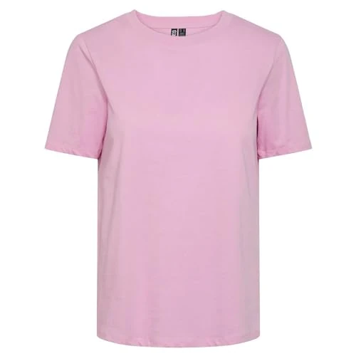 Oferta ograniczona: PIECES Damska koszulka Pcria Ss Solid Tee Noos Bc, Pastel Lavender, XS z 58.26 EUR na 58.26 EUR (znizka 0%)