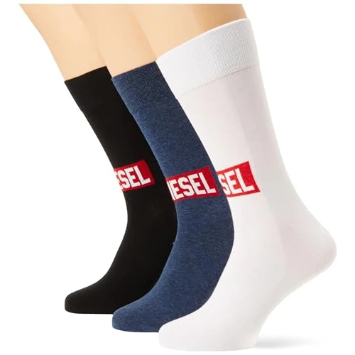 Diesel SKM-RAY-THREEPACK Herensokken, 3 stuks, E6857-0WDAA, L