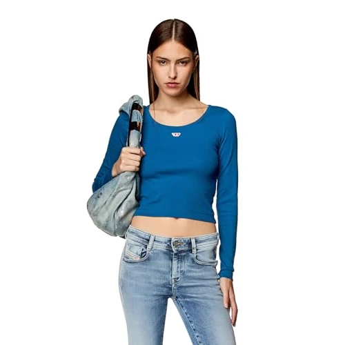 Diesel T-Ballet-d Lange damesshirt, 8nt-0ejai, L