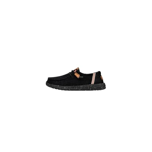Oferta limitada: HEYDUDE Wendy Washed Canvas, Zapatos para Mujer - Negro, 40 de 46.40 € a 46.40 € (ahorro 0.00%)