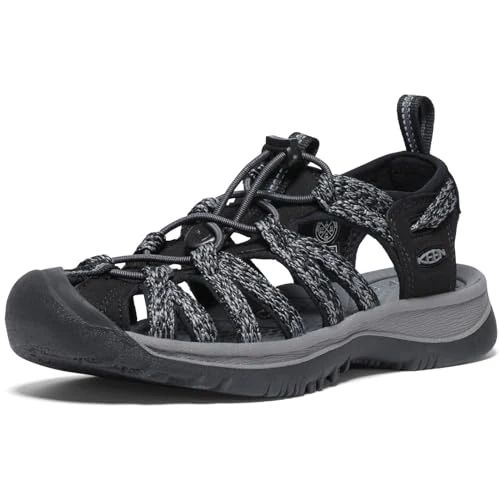 Offre limitée : KEEN Donna WHISPER NOIR/GRIS ACIER Sandale 39 de 74.99 € à 69.15 € (8% de remise)