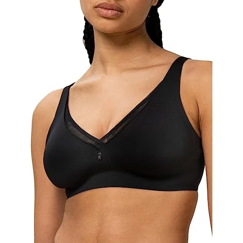 Offre limitée : Triumph True Shape Sensation N01 Minimizer Bra Femme, Black, 100D de 59.00 € à 59.00 € (0.00% de remise)