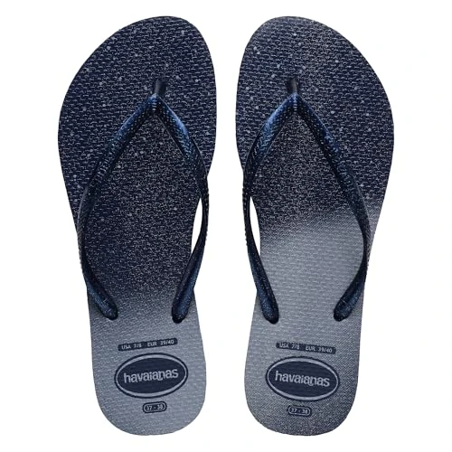 Limited-time offer: Havaianas Slim Gloss Women's FlipFlop, Navy Blue Navy Blue, 35 EU from $41.26 to $41.26 (save 0.00%)