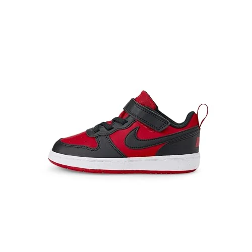 Nike Unisex Kinder Court Borough Low Recraft (Ps) Sneaker, University Red Black White, 28 EU