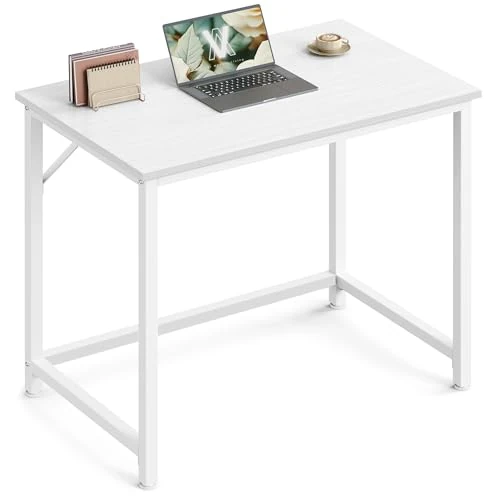 Offerta a tempo: VASAGLE Scrivania per Computer, Postazione Lavoro, 50 x 80 x 76 cm, Scrivania da Ufficio, Studio Camera da Letto Soggiorno, Bianco Acero e Bianco Nuvola LWD038W44 - 19% da 37.99 € a 30.59 €