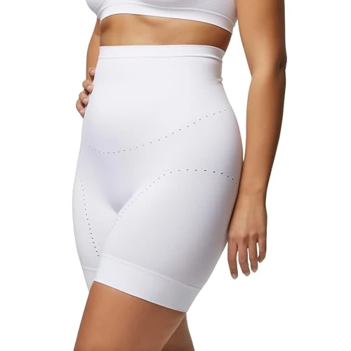 Offerta a tempo: POMPEA Guaina Donna Comfort Size in Morbida Microfibra, Guaina Contenitiva con Supporto Addome e Coscia - 50% da 14.99 € a 7.50 €