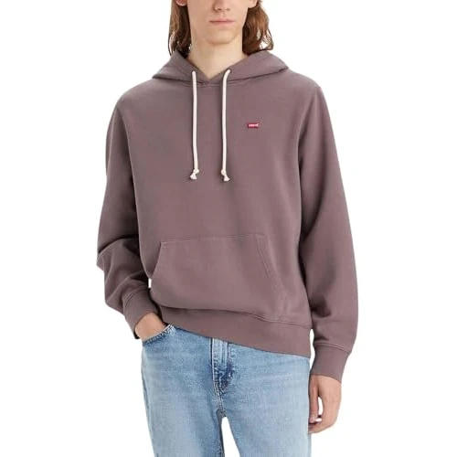 Levi's New Original Sweatshirt, Hoodie para Hombre, Sparrow, S