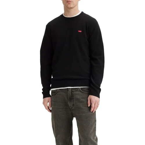 Limited-time offer: Levi's Men's Original Housemark Sweater Sweatshirt, Meteorite, S from 70.00 GBP to 35.00 GBP (save 50%)