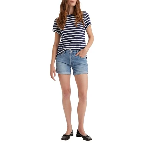 Oferta limitada: Levi's 501 Rolled Short Pantalones cortos, Must Be Mine Short, 23W Mujer de 65.00 € a 65.00 € (ahorro 0.00%)