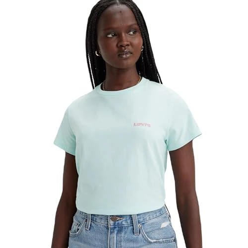 Oferta limitada: Levi's The Perfect Tee, Camiseta Mujer, Batwing Icy Morning, XS de 14.50 € a 14.50 € (ahorro 0.00%)