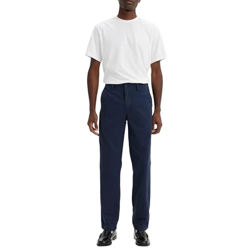 Levi's heren Broek Xx Chino Authentic Strt, Navy Blazer Soft Gd, 30W / 30L