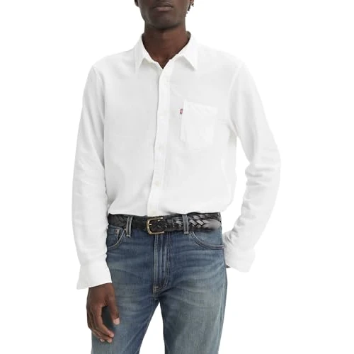 Oferta limitada: Levi's Sunset 1-Pocket Standard, Hombre, Bright White, L de 67.46 € a 67.46 € (ahorro 0.00%)