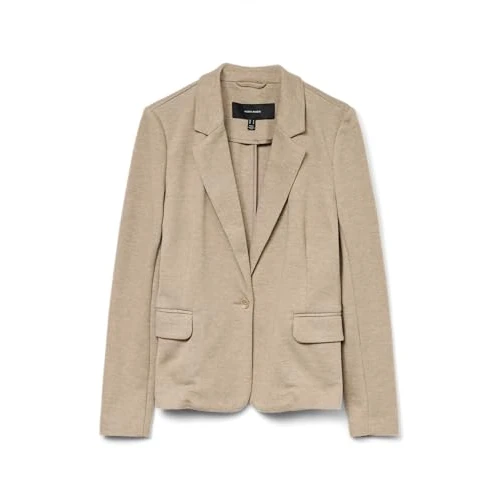 Offerta a tempo: VERO MODA Donna VMJULIA LS Blazer Jrs Noos 10154123, Visone Argenteo — 35% da 44,99 € a 29,18 €