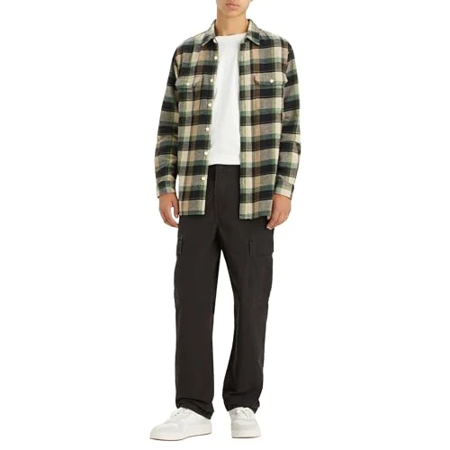 Levi's Xx Cargo Straight, Pantaloni Uomo, Meteorite Canvas, 33W / 32L