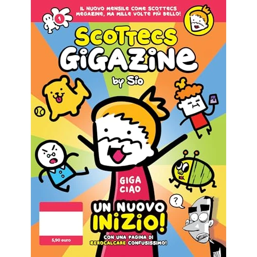 Offerta a tempo: Scottecs Gigazine 1 - Un nuovo inizio - 20% da 5.90 € a 4.72 €