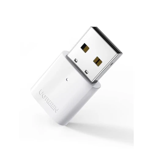Limitiertes Angebot: UGREEN USB Bluetooth Adapter 5.0 für PC - Dongle für Windows 11, 10, 8.1, 7 - Kompatibel mit Gamecontroller, Headset, Telefon, Tastatur, Maus - Plug and Play (Weiß) von 9.99 EUR auf 7.99 EUR (Spare 20%)