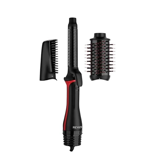 REVLON One-Step Blow-Dry Multi Styler - Secador HERRAMIENTA 3 EN 1, Cabezal desmontable, secador, moldeador y rizador, RVDR5333