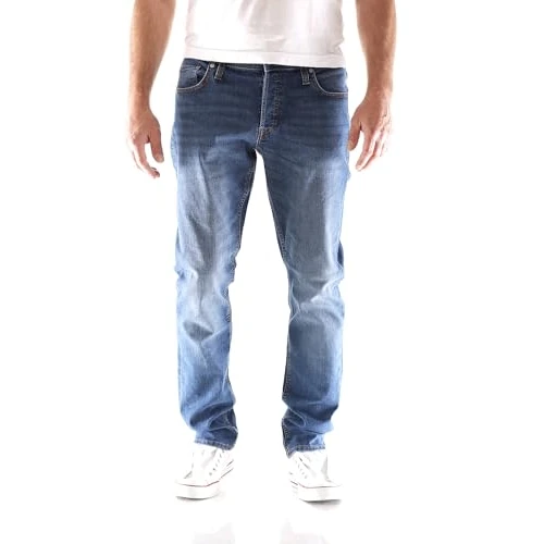 Limited offer: JACK & JONES Men's Glenn Original 223 Slim Jeans, Blue Denim, 32W x 34L from 29.99 EUR to 25.19 EUR (save 16%)