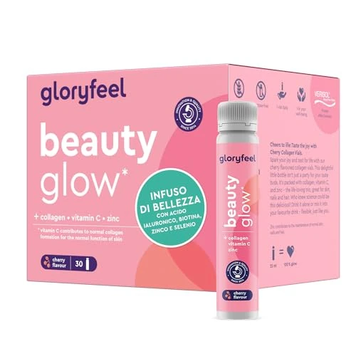 Offerta a tempo: Collagene da Bere Beauty Glow, con Acido Ialuronico — 20% da 34,99 € a 27,99 €