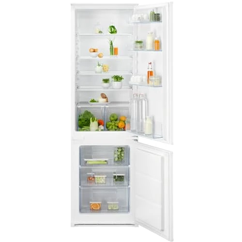 Offerta a tempo: Electrolux ColdSense 500 Frigocongelatore da Incasso ENS5LE18S, 177,2 cm Tecnologia LowFrost, FastFreeze, Controllo Elettronico Interno, Capacità 271 Litri, 1772x546x549 mm, Bianco - 6% da 479.99 € a 449.00 €